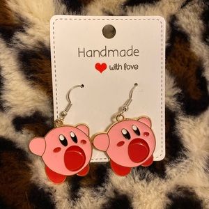 KIRBY HANDMADE EARRINGS 💖